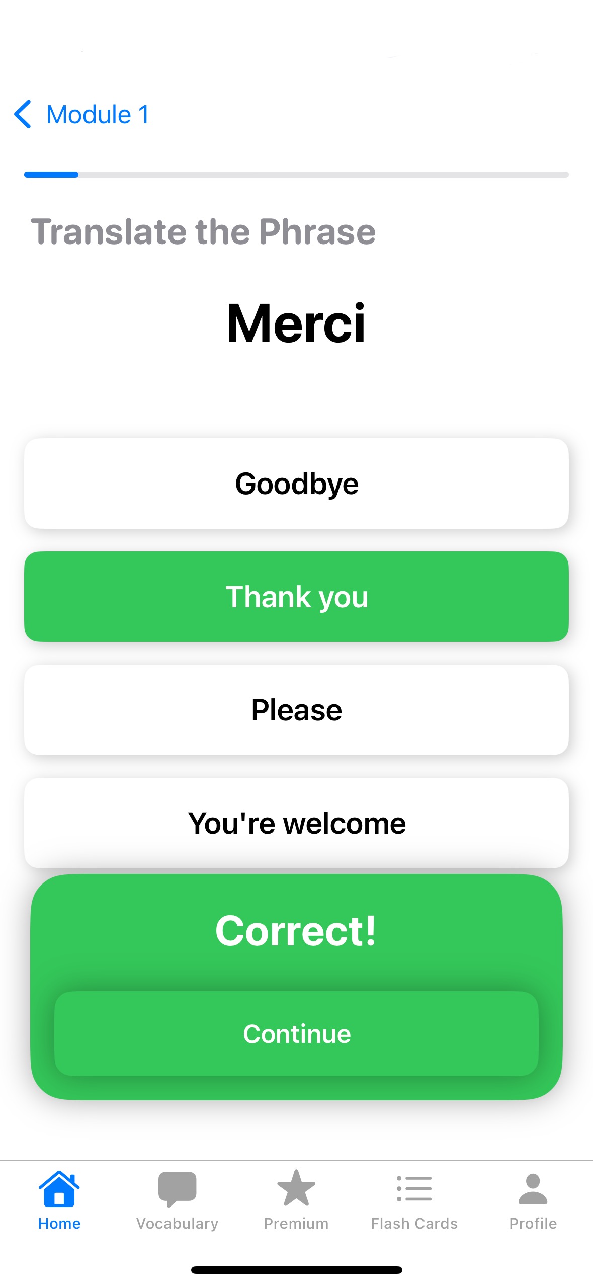 Exercise Screenshot 2
