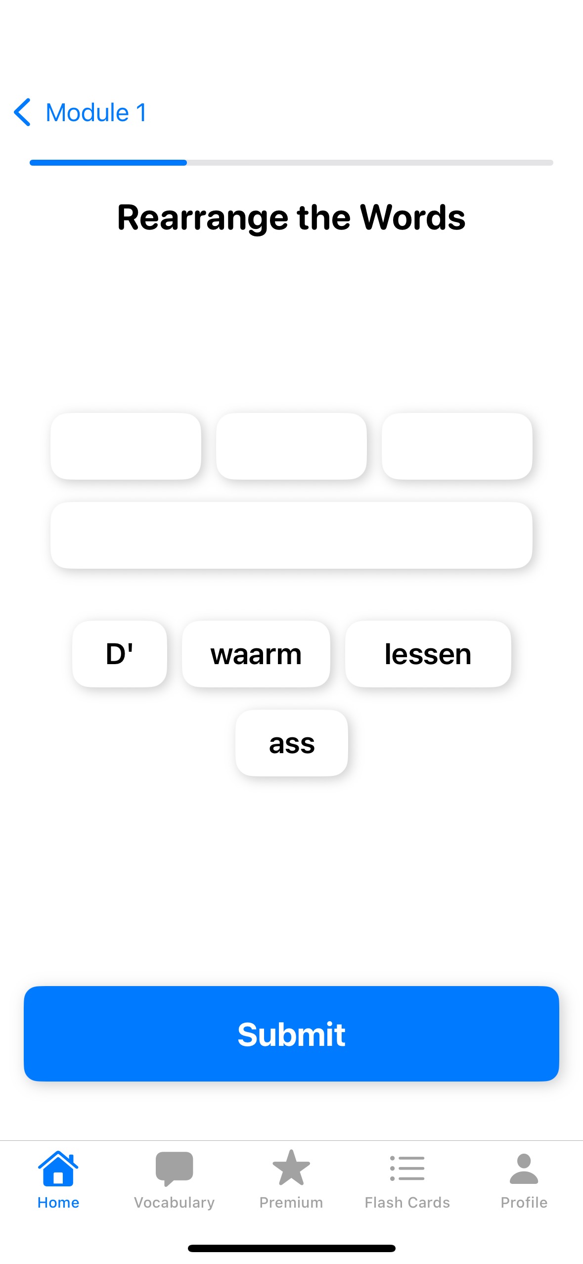 Exercise Screenshot 3